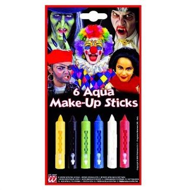 Jumbo-Schminkstifte 6er Pack
