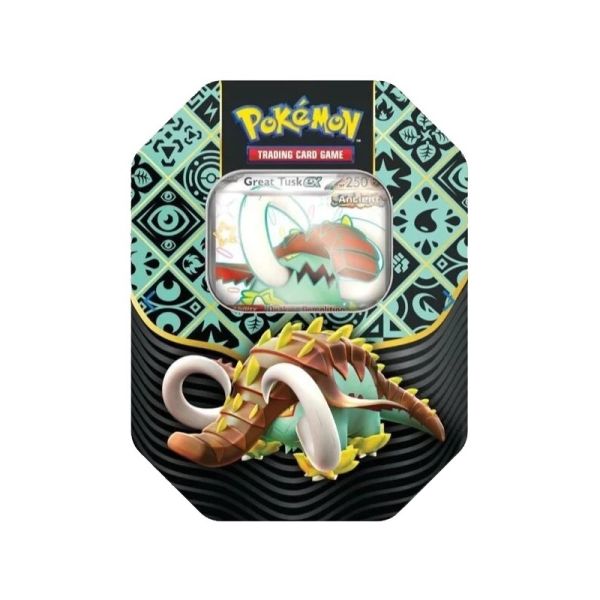 Pokemon Tin-Box &quot;Paldeas Schicksale&quot; Riesenzahn - Deutsch