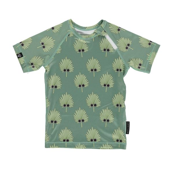 Beach &amp; Bandits - UV Badeshirt Palmwedel Olive