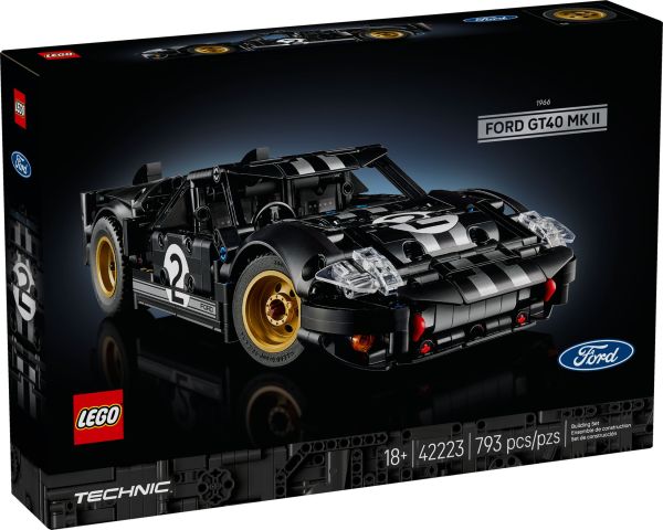 LEGO® Technic 42223 - 1966 Ford GT40 MKII Rennwagen