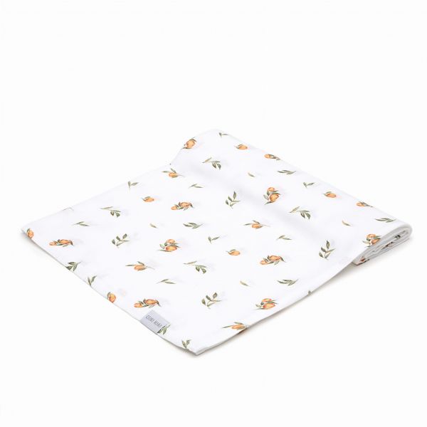 Qbana Mama - Bambus Muslin Swaddle Secret Citrus 120 x 120cm