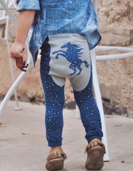 Doodle Pants - Celestial Pony Leggings
