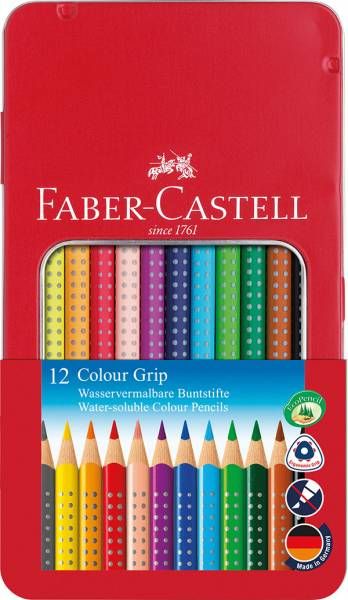Faber-Castell - Farbstifte Colour Grip 12er Set