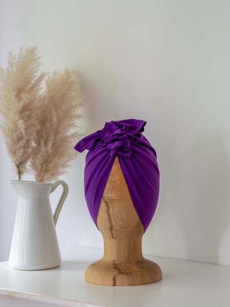 Looks by Luks - Turban Basic light Purple Rain