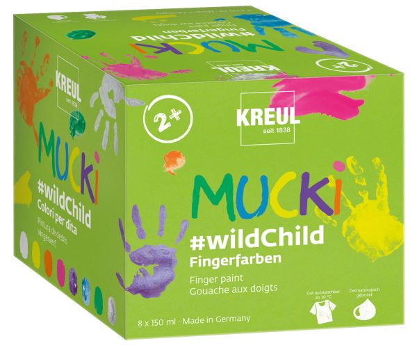 KREUL - MUCKI Fingerfarben Premium-Set