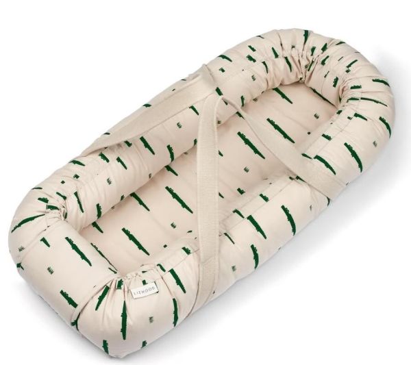 LIEWOOD - Gro Babynest Krokodil