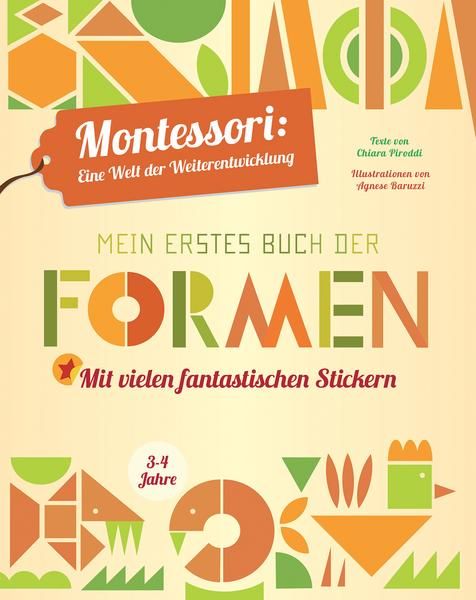 WSKids - Mein erstes Buch der Formen Montessori: eine Welt der Weiterentwicklung