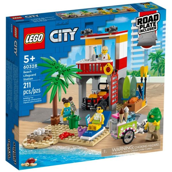 LEGO® City 60328 - Rettungsschwimmer-Station