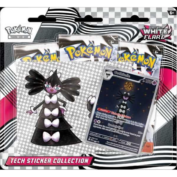 Pokémon SV10.5 Weisse Flammen Tech Sticker Collection - Deutsch