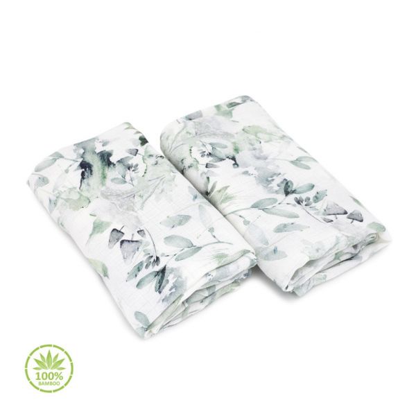 Makaszka - Muslin 2er Set Sage Green