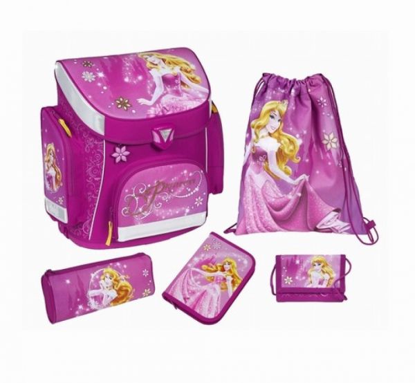 Undercover - Scooli Schulranzenset Disney Princess 5-teilig