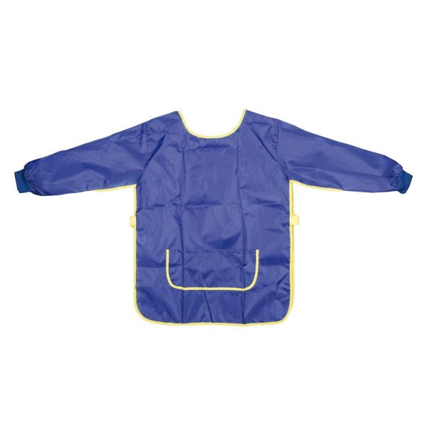 Idena - Bastelschürze (Malschürze) Blau mit Malunterlage