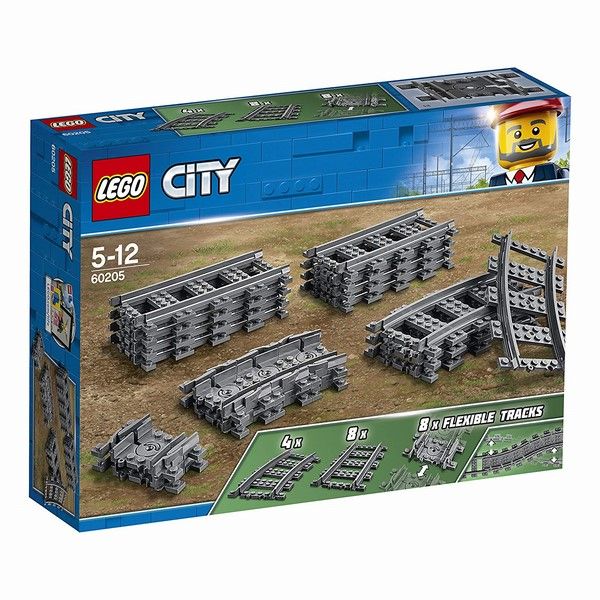 LEGO® City 60205 - Schienen und Kurven