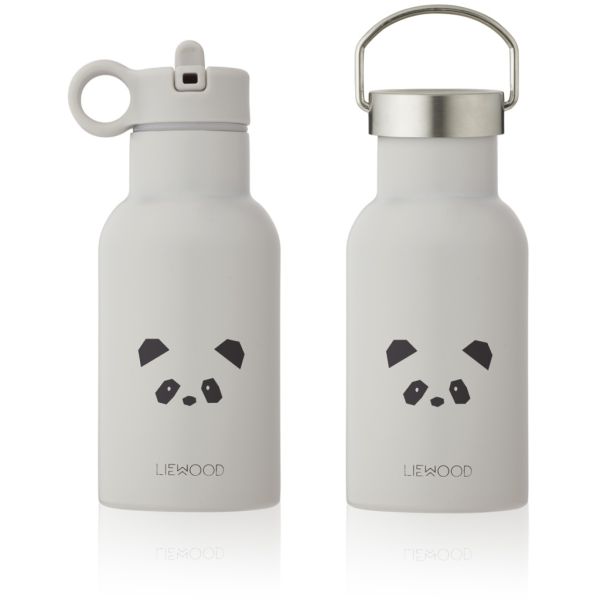 LIEWOOD - Thermo Trinkflasche Anker Panda Light Grey 350 ml
