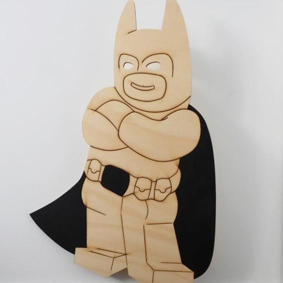 Devine Design - Wanddekoration Batman (auch zum selbstgestalten und bemalen)