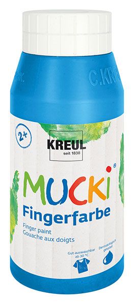 KREUL - MUCKI Fingerfarbe Blau, 750 ml