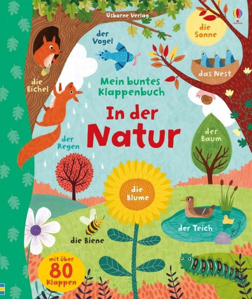 Usborne Verlag - Mein buntes Klappenbuch: In der Natur