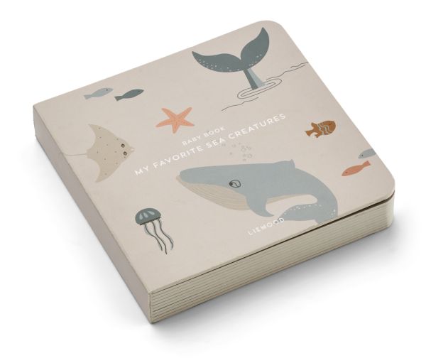 LIEWOOD - Papier Collection: Bertie Babybuch Sea Creature