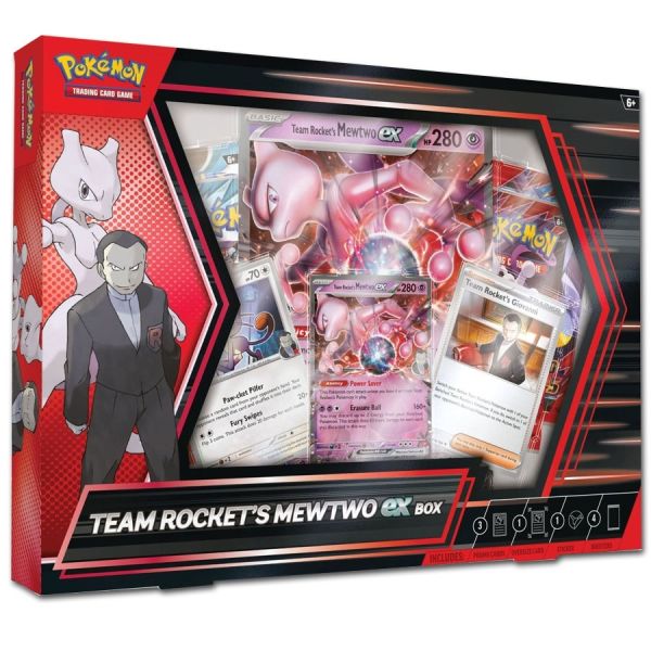 Pokémon Team Rocket's Mewtwo EX Box - Französisch