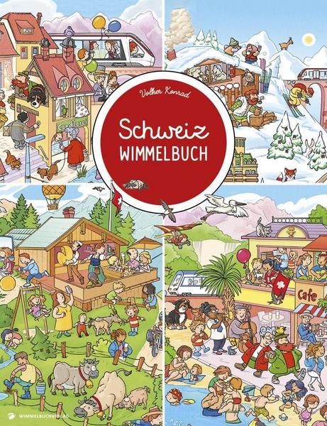 Wimmelbuch Verlag - Das große Schweiz Wimmelbuch