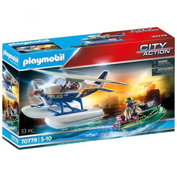 PLAYMOBIL® 70779 - Polizei-Wasserflugzeug: Schmuggler-Verfolgung