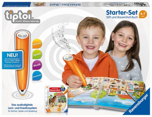 Ravensburger tiptoi® - Starter-Set &quot;Entdecke den Bauernhof&quot; inkl. Stift