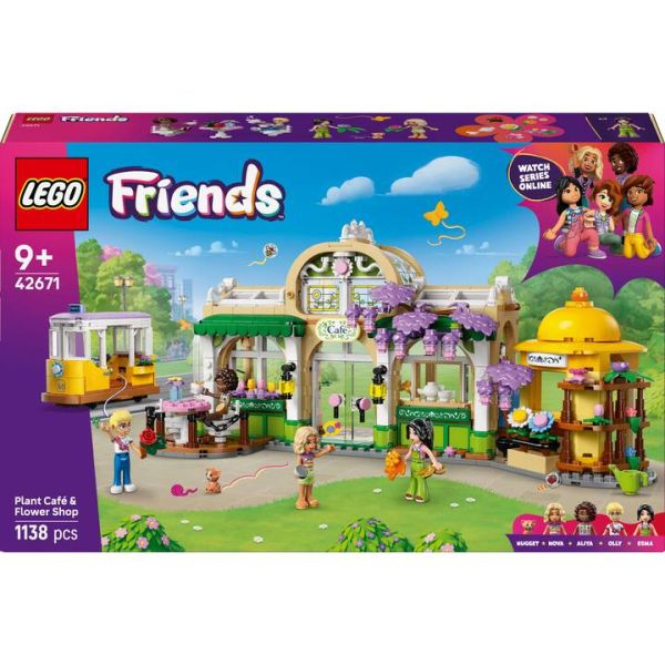 LEGO® Friends 42671 - Pflanzencafé und Blumenkiosk