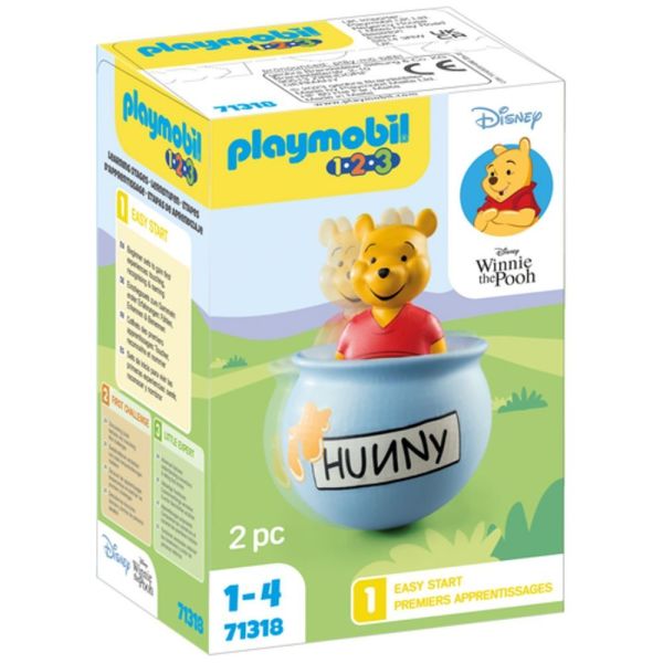 PLAYMOBIL® 71318 - 1.2.3 &amp; Disney: Winnies Stehauf-Honigtopf