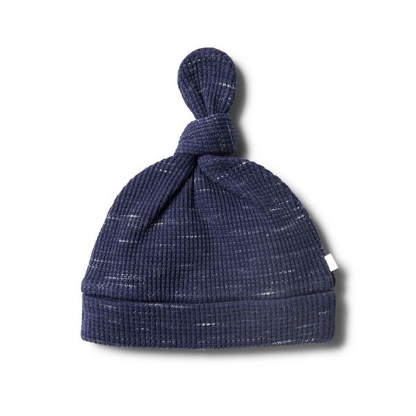 wilson &amp; frenchy - Twilight Blue Waffel Knoten- Beanie