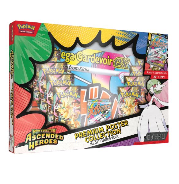 Pokémon ME02.5 'Ascended Heroes' Premium Poster Collection - DE