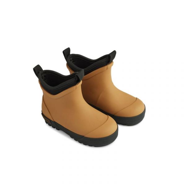 LIEWOOD - Ruby Hybrid Thermo Gummistiefel Caramel Black