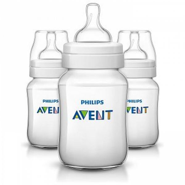 Philips Avent - Trio Pack Klassik Flasche 260 ml