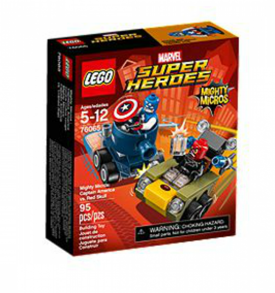 LEGO® Super Heroes 76065 - Mighty Micros: Captain America vs. Red Skull