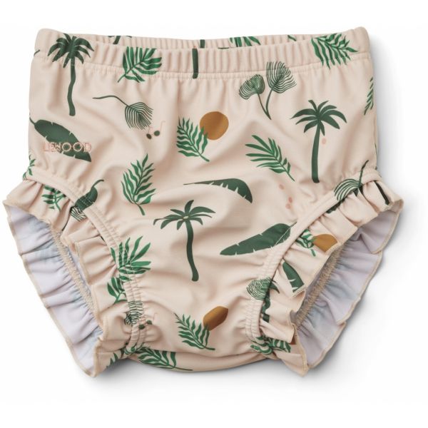 LIEWOOD - Mila Baby Schwimmpants Jungle - Apple Blossom