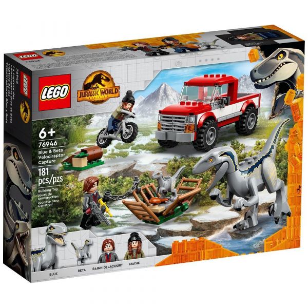 LEGO® Jurassic World™ 76946 - Blue &amp; Beta in der Velociraptor-Falle