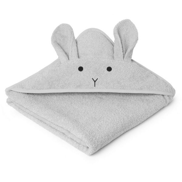 LIEWOOD - Augusta Kapuzen Badetuch Rabbit Dumbo Grey (Grösse Kleinkind)