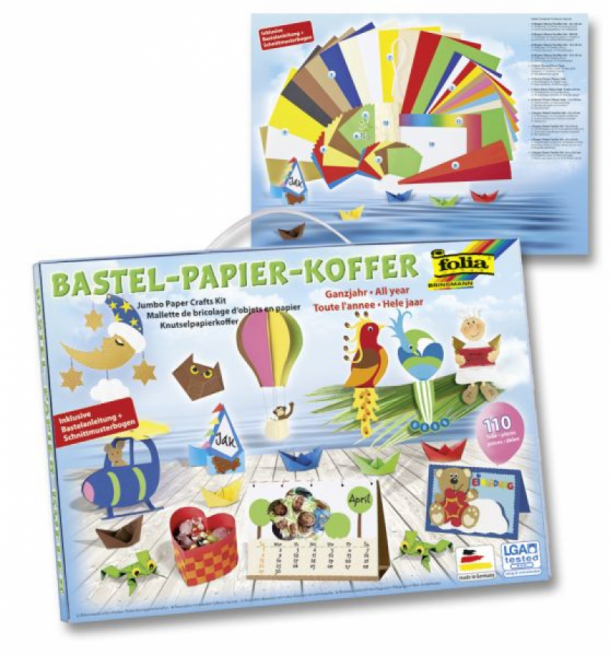 Folia - Bastelpapier Koffer