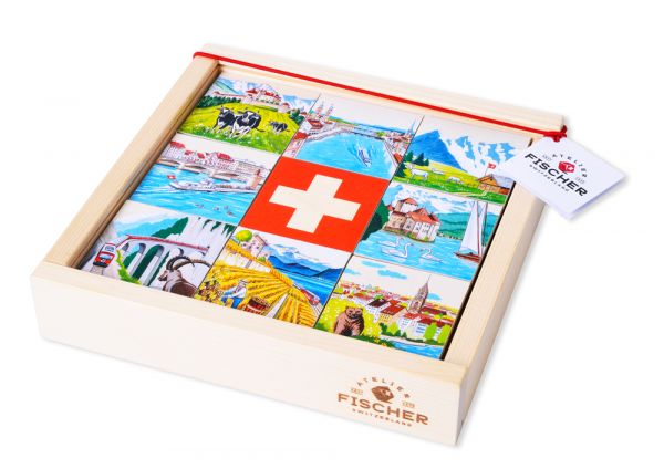 Atelier Fischer Switzerland - Holz Memo Switzerland gross