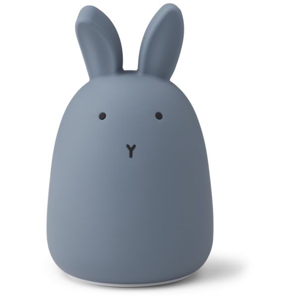 LIEWOOD - Winston Nachtlicht Rabbit Stormy Blue