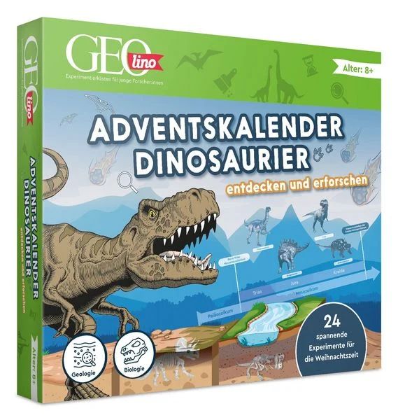 Adventskalender GEOlino Dinosaurier entdecken und erforschen