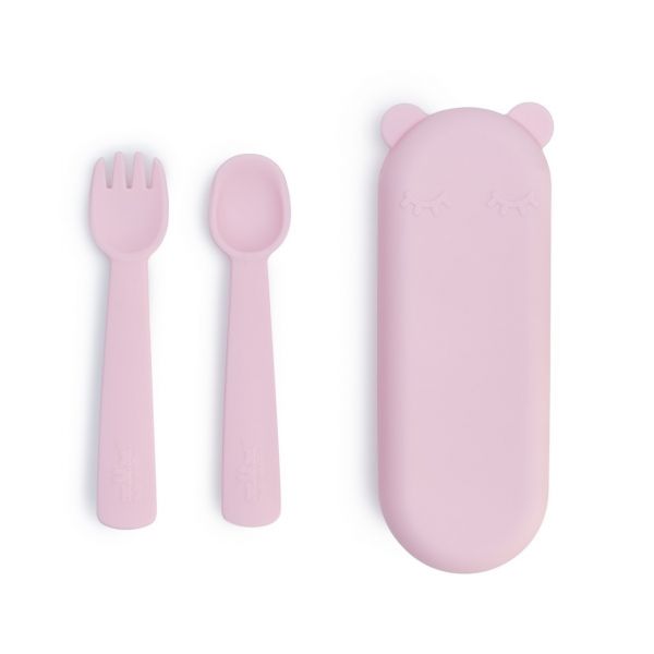 we might be tiny - Feedie Besteckset mit Etui Powder Pink