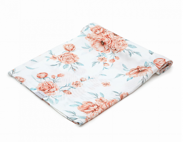 Qbana Mama - Bambus XL Swaddle Bloom Revival 140x150cm