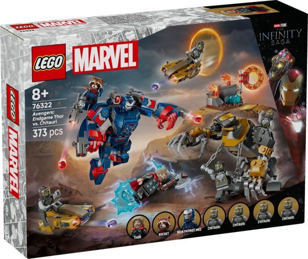LEGO® Marvel 76322 - Avengers: Endgame Thor vs. Chitauri