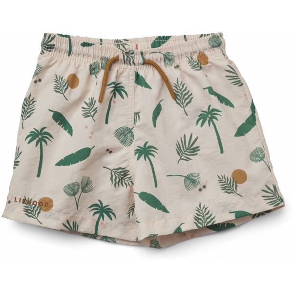 LIEWOOD - Duke UV Badeshorts Jungle - Apple Blossom