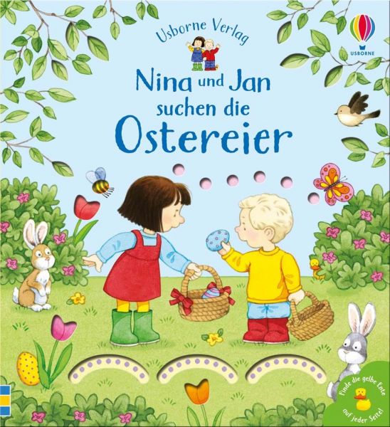 Usborne Verlag - Nina und Jan suchen die Ostereier