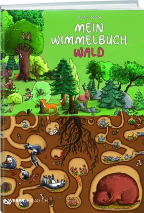 Weber Verlag - Mein Wimmelbuch Wald