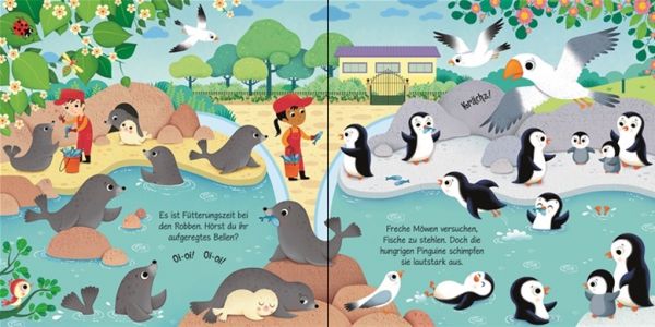 Usborne Verlag - Klänge der Natur: Was hörst du bei den Zootieren?