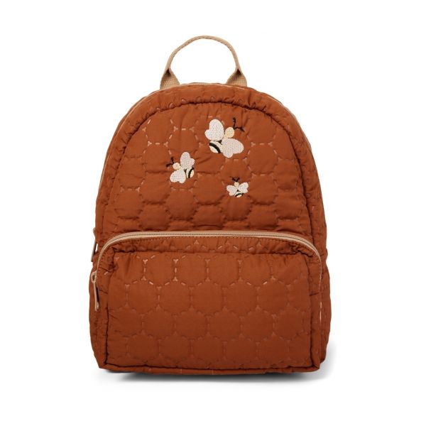 nuuroo - Kinderrucksack Bienenwaben Caramel