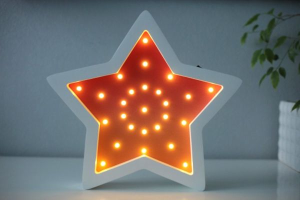 HappyMoon - LED Nachtlampe Stern mit Farbverlauf