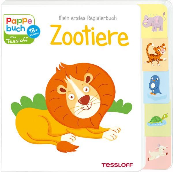 Tessloff Verlag - Mein erstes Registerbuch Zootiere